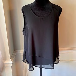 Lush Double Layer Sleeveless Top